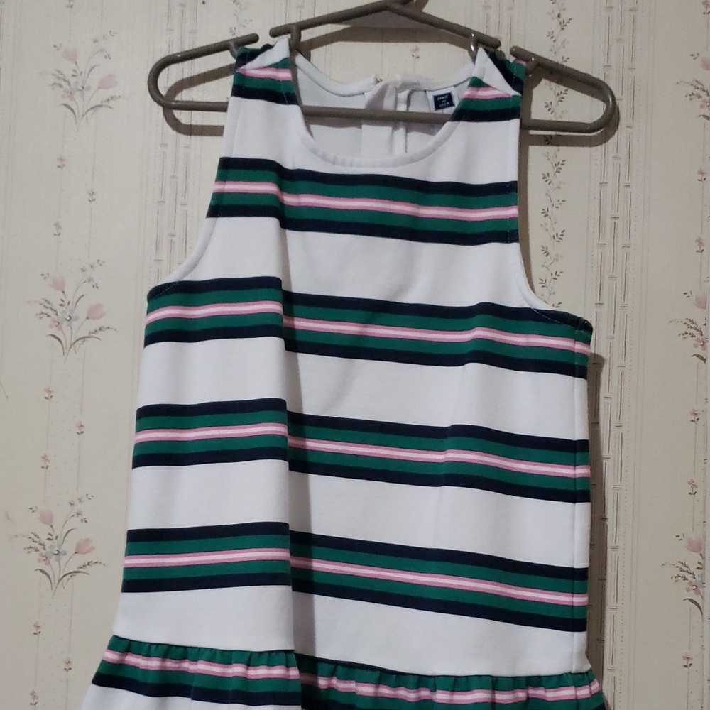 Janie and Jack Multicolor Striped Tank Top